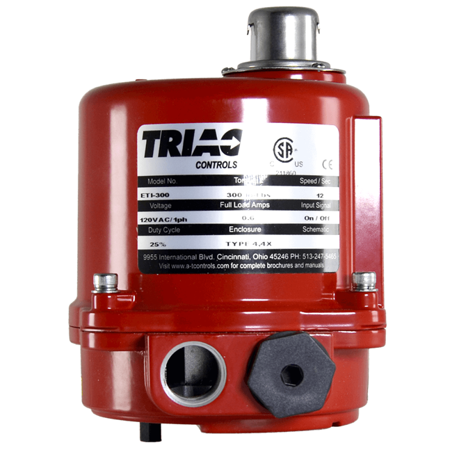 A-T Controls Electric Actuator, E-Series NEMA 4, 4X